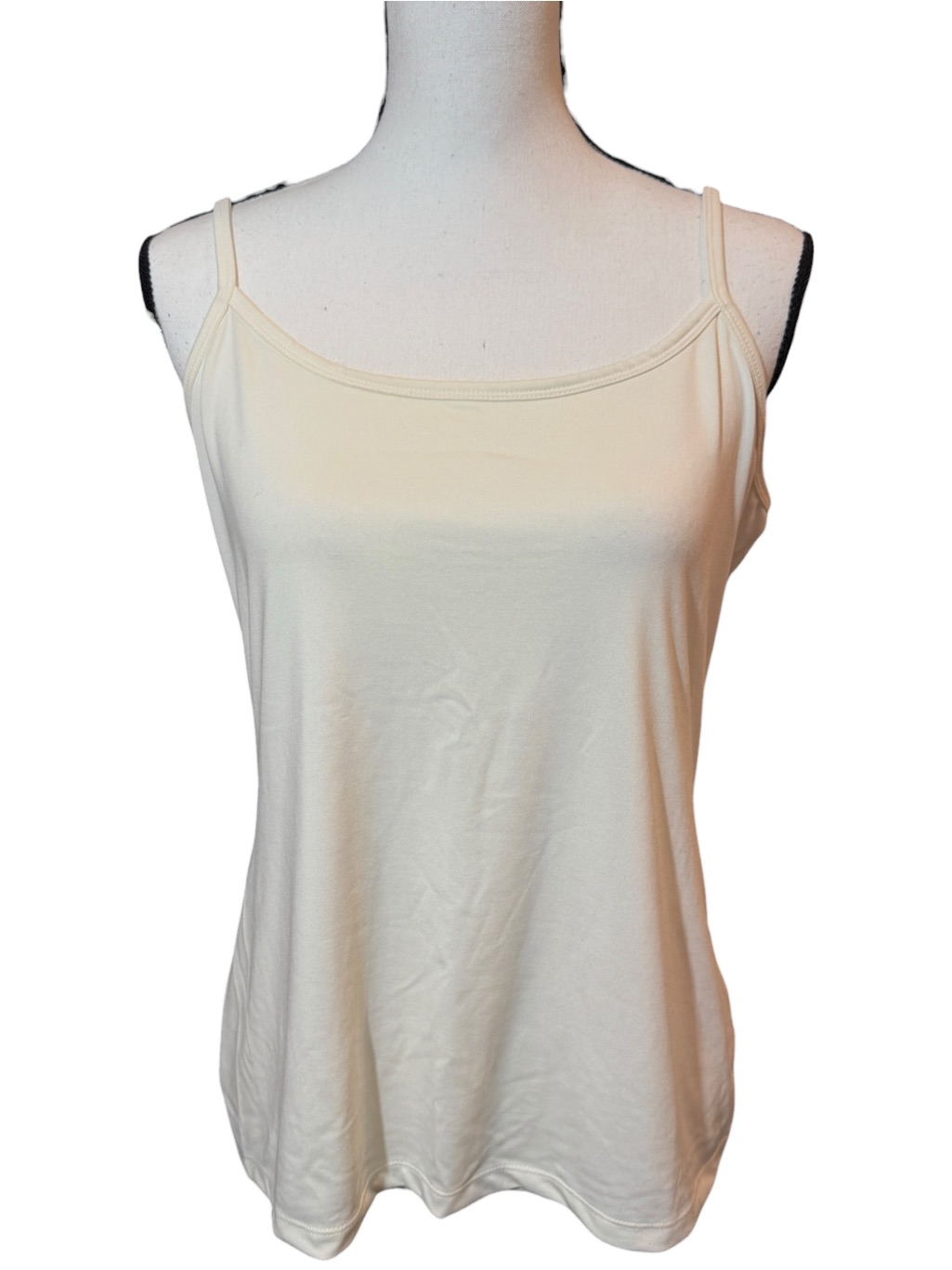 Fashion Bug Cream Women's Camisole Tank, Size L, Nwot